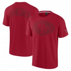 Unisex San Francisco 49ers Fanatics Scarlet Elements Iconic T-Shirt