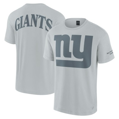 Unisex New York Giants Fanatics Gray Elements Iconic T-Shirt
