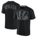 Unisex Cincinnati Bengals Fanatics Black Elements Iconic T-Shirt