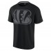 Unisex Cincinnati Bengals Fanatics Black Elements Iconic T-Shirt