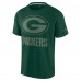 Футболка Unisex Green Bay Packers Fanatics Green Elements Iconic