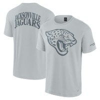 Unisex Jacksonville Jaguars Fanatics Gray Elements Iconic T-Shirt