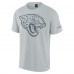 Unisex Jacksonville Jaguars Fanatics Gray Elements Iconic T-Shirt