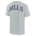 Футболка Buffalo Bills Unisex Elements Iconic - Gray