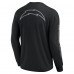 Unisex Los Angeles Chargers Fanatics Black Elements Strive Long Sleeve T-Shirt