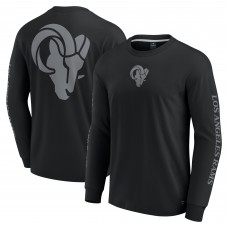 Los Angeles Rams Fanatics Unisex Elements Strive Long Sleeve T-Shirt - Black Los Angeles Rams Fanatics Unisex Elements Strive Long Sleeve T-Shirt - Black