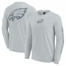 Футболка с длинным рукавом Philadelphia Eagles Unisex Elements Strive - Gray