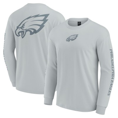 Футболка с длинным рукавом Philadelphia Eagles Unisex Elements Strive - Gray