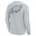 Футболка с длинным рукавом Philadelphia Eagles Unisex Elements Strive - Gray