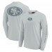 Unisex San Francisco 49ers Fanatics Gray Elements Strive Long Sleeve T-Shirt
