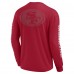 Unisex San Francisco 49ers Fanatics Scarlet Elements Strive Long Sleeve T-Shirt