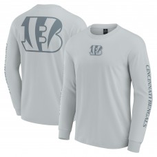 Unisex Cincinnati Bengals Fanatics Gray Elements Strive Long Sleeve T-Shirt