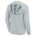Unisex Cincinnati Bengals Fanatics Gray Elements Strive Long Sleeve T-Shirt