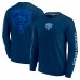 Футболка с длинным рукавом Unisex Chicago Bears Fanatics Navy Elements Strive