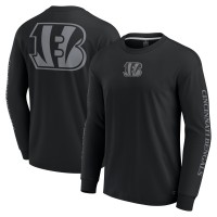 Unisex Cincinnati Bengals Fanatics Black Elements Strive Long Sleeve T-Shirt