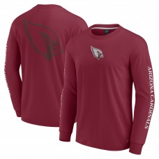 Unisex Arizona Cardinals Fanatics Cardinal Elements Strive Long Sleeve T-Shirt