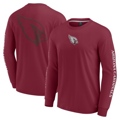 Unisex Arizona Cardinals Fanatics Cardinal Elements Strive Long Sleeve T-Shirt