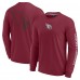 Unisex Arizona Cardinals Fanatics Cardinal Elements Strive Long Sleeve T-Shirt Unisex Arizona Cardinals Fanatics Cardinal Elements Strive Long Sleeve T-Shirt