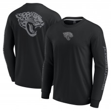 Unisex Jacksonville Jaguars Fanatics Black Elements Strive Long Sleeve T-Shirt