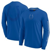 Unisex Indianapolis Colts Fanatics Royal Elements Strive Long Sleeve T-Shirt
