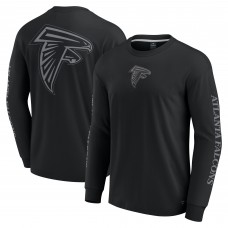 Футболка с длинным рукавом Unisex Atlanta Falcons Fanatics Black Elements Strive Футболка с длинным рукавом Unisex Atlanta Falcons Fanatics Black Elements Strive