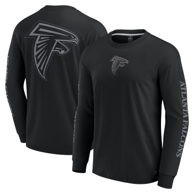 Футболка с длинным рукавом Unisex Atlanta Falcons Fanatics Black Elements Strive