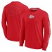 Unisex Kansas City Chiefs Fanatics Red Elements Strive Long Sleeve T-Shirt