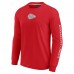 Unisex Kansas City Chiefs Fanatics Red Elements Strive Long Sleeve T-Shirt