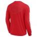 Unisex Kansas City Chiefs Fanatics Red Elements Strive Long Sleeve T-Shirt