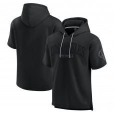 Los Angeles Rams Fanatics Unisex Elements Ready Short Sleeve Pullover Hoodie - Black