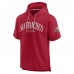Unisex San Francisco 49ers Fanatics Scarlet Elements Ready Short Sleeve Pullover Hoodie