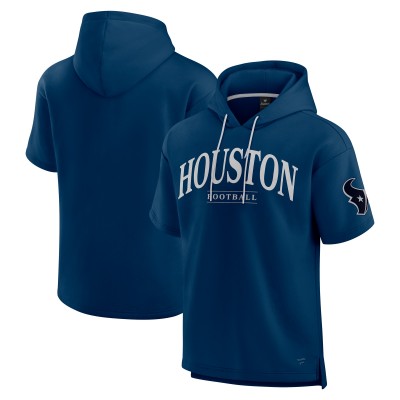 Футболка с капюшоном Unisex Houston Texans Fanatics Navy Elements Ready
