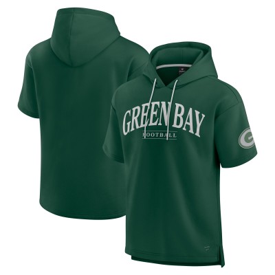 Футболка с капюшоном Unisex Green Bay Packers Fanatics Green Elements Ready