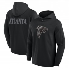 Футболка с длинным рукавом с капюшоном Atlanta Falcons Fanatics Black Elements Blaze Tri-Blend Футболка с длинным рукавом с капюшоном Atlanta Falcons Fanatics Black Elements Blaze Tri-Blend