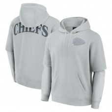 Толстовка Kansas City Chiefs Unisex  Elements Sleek - Gray