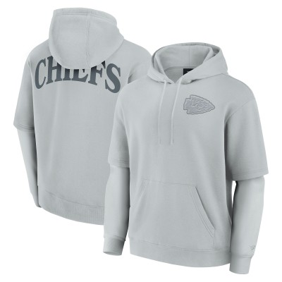 Толстовка Kansas City Chiefs Unisex  Elements Sleek - Gray