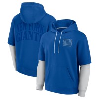 Unisex New York Giants Fanatics Royal Sleek Elements Pullover Hoodie
