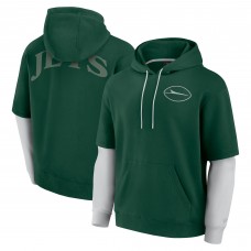 Unisex New York Jets Fanatics Green Sleek Elements Pullover Hoodie Unisex New York Jets Fanatics Green Sleek Elements Pullover Hoodie