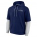 Unisex Seattle Seahawks Fanatics College Navy Sleek Elements Pullover Hoodie