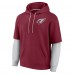 Unisex Arizona Cardinals Fanatics Cardinal Sleek Elements Pullover Hoodie