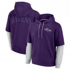 Толстовка Baltimore Ravens Unisex  Sleek Elements - Purple