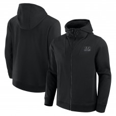 Unisex Cincinnati Bengals Fanatics Black Front Office Full-Zip Hoodie