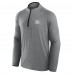 Unisex Cincinnati Bengals Fanatics Charcoal Front Office Performance Primary Quarter-Zip Jacket