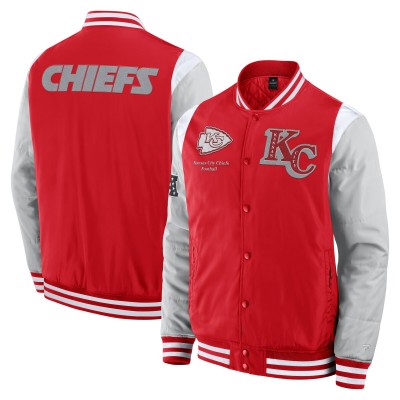 Unisex Kansas City Chiefs Fanatics Red Elements Elite Full-Snap Jacket