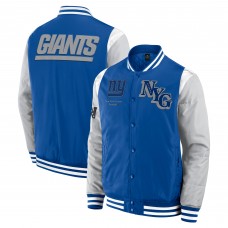 Unisex New York Giants Fanatics Royal Elements Elite Full-Snap Jacket Unisex New York Giants Fanatics Royal Elements Elite Full-Snap Jacket