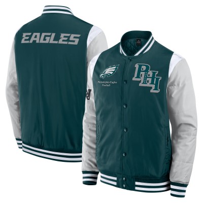 Куртка на кнопках Philadelphia Eagles Fanatics Unisex Elements Elite - Green