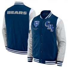 Куртка на кнопках Unisex Chicago Bears Fanatics Navy Elements Elite