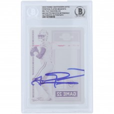 Tua Tagovailoa Miami Dolphins Autographed 2020 Panini Contenders Optic Magenta Printing Plate #93 #1/1 Beckett Fanatics Witnessed Authenticated Rookie Card