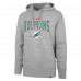 Толстовка Miami Dolphins 47 Headline - Gray