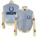 Куртка на кнопках Indianapolis Colts Jeff Hamilton Wool & Leather - Light Blue